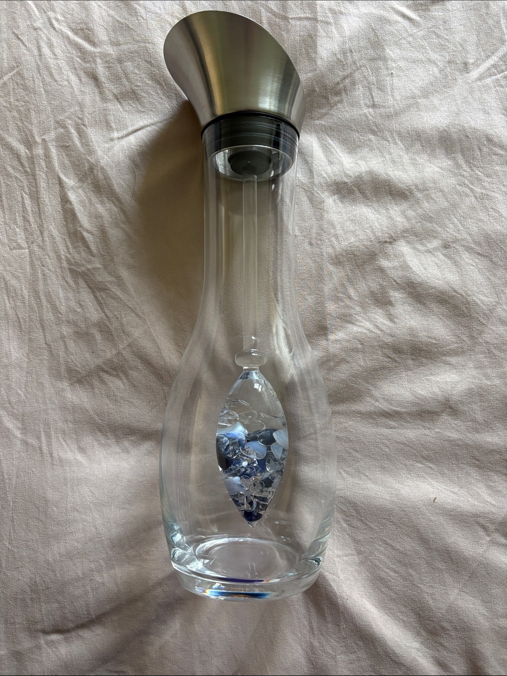 VitaJuwel Gemstone Water Decanter Boxed - Blue